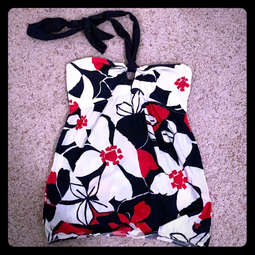 Floral Halter Top